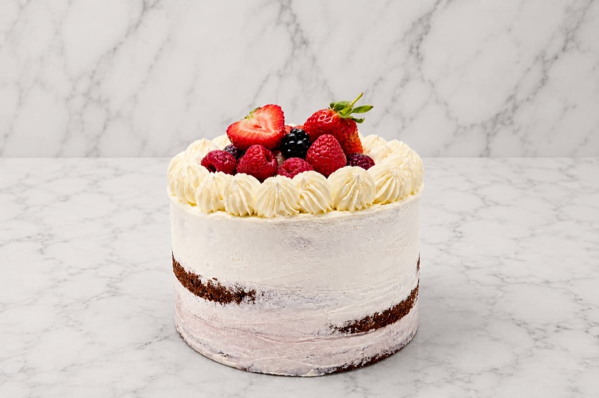 Naked Red Velvet Cake